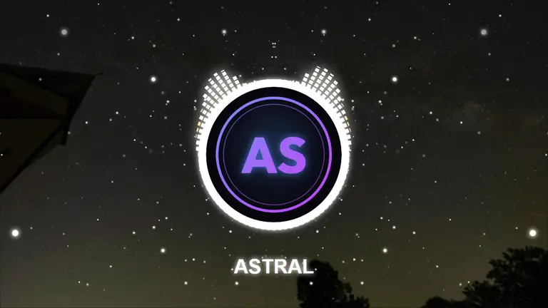 Milky Way LED: 16:9 music visualizer made in Shimga