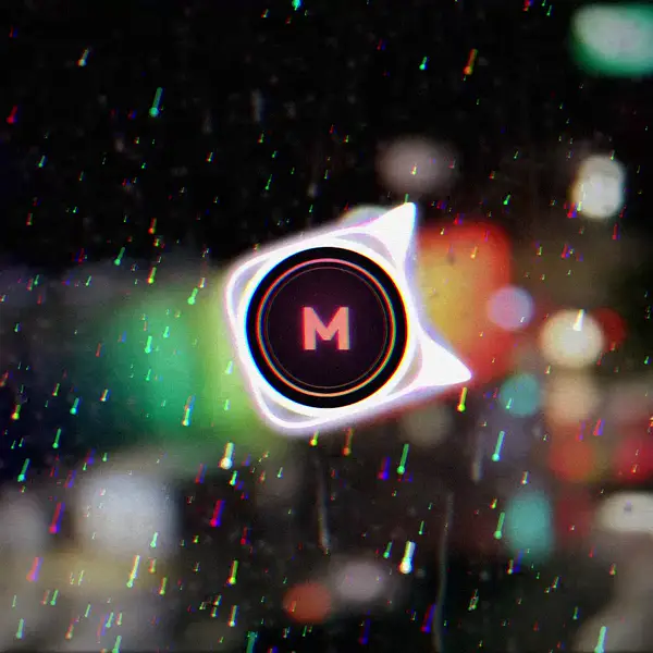 Rainy Night Lo-fi: 1:1 music visualizer made in Shimga