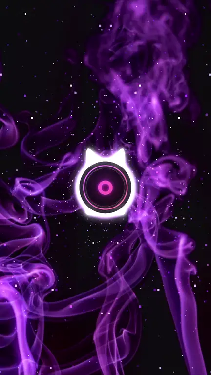 Stereo Smoke: 9:16 music visualizer made in Shimga