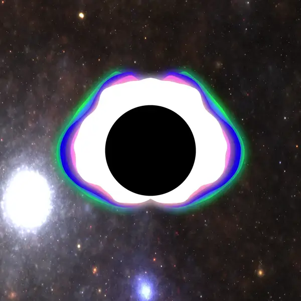 Star Field: 1:1 music visualizer made in Shimga
