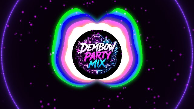 PARTY MIX V2 — music visualizer template preview