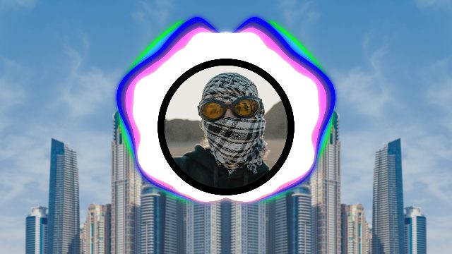 Dubai Vibes — music visualizer template preview