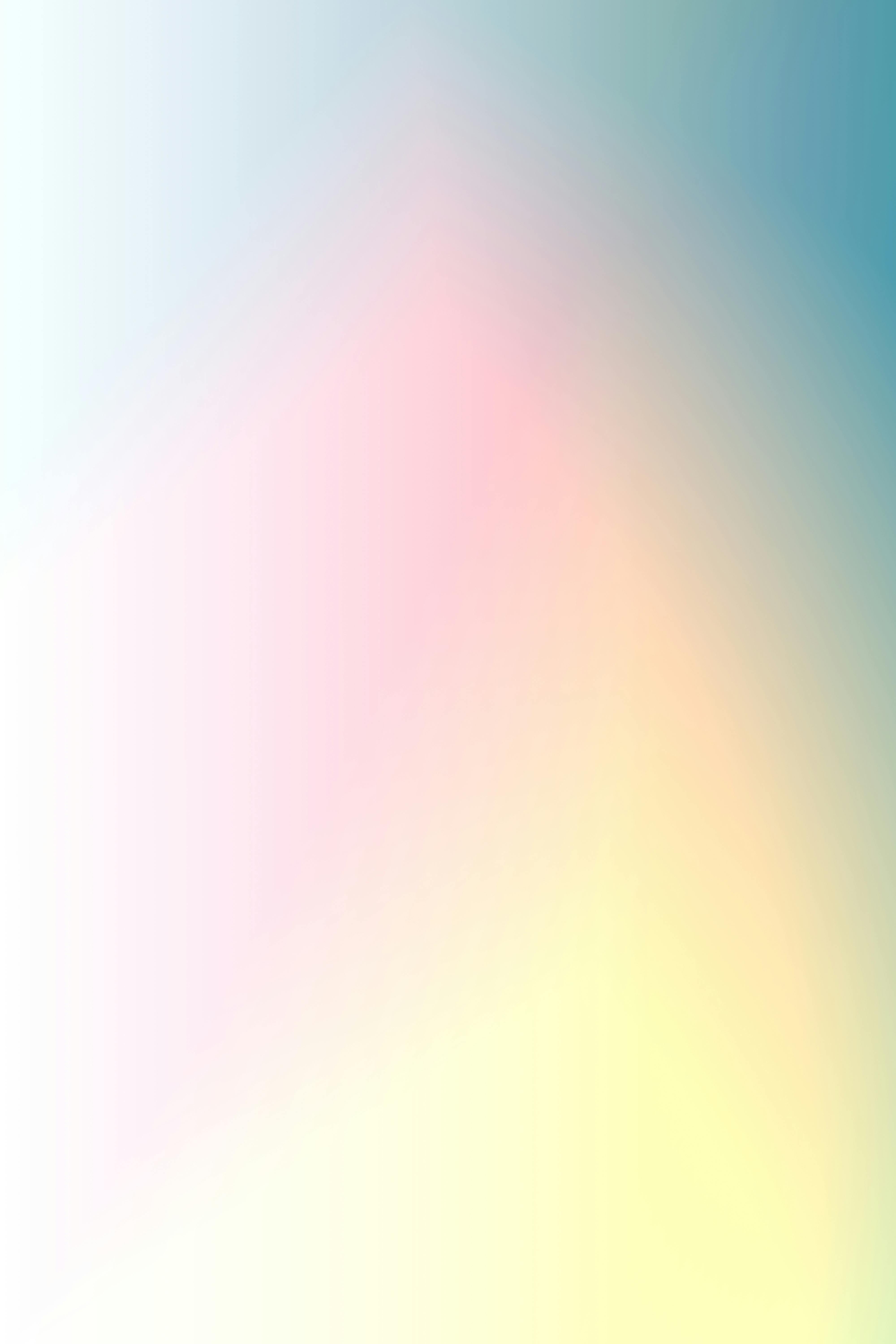Sound wave art with white bars over a soft abstract gradient photo